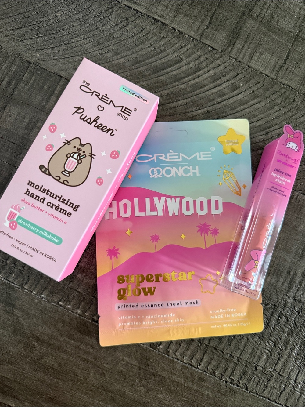 The Crème Shop 3 piece Beauty Bundle - New!